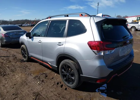 2023 Subaru Forester Sport из США, поврежденный, VIN JF2SKAJC8PH463468